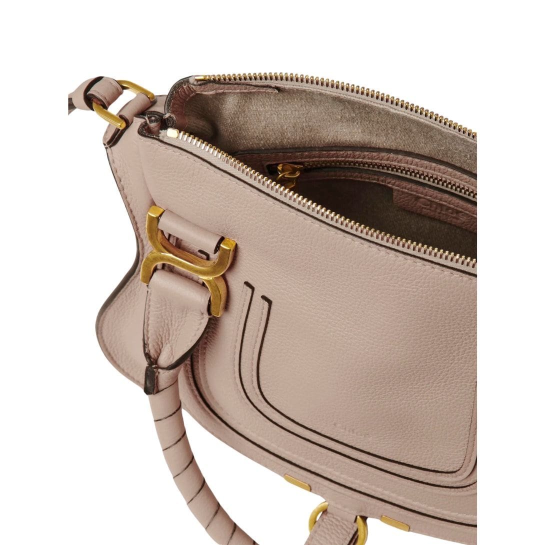 MARCIE SMALL DOUBLE CARRY BAG NOMAD BEIGE - Image 2