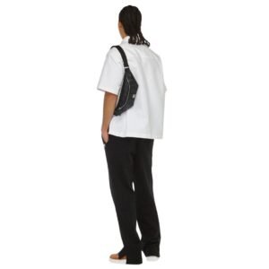 MCM SMALL FURSTEN BELT BAG IN VISETOS BLACK