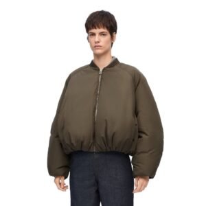 LOEWE PADDED NYLON BOMBER JACKET
