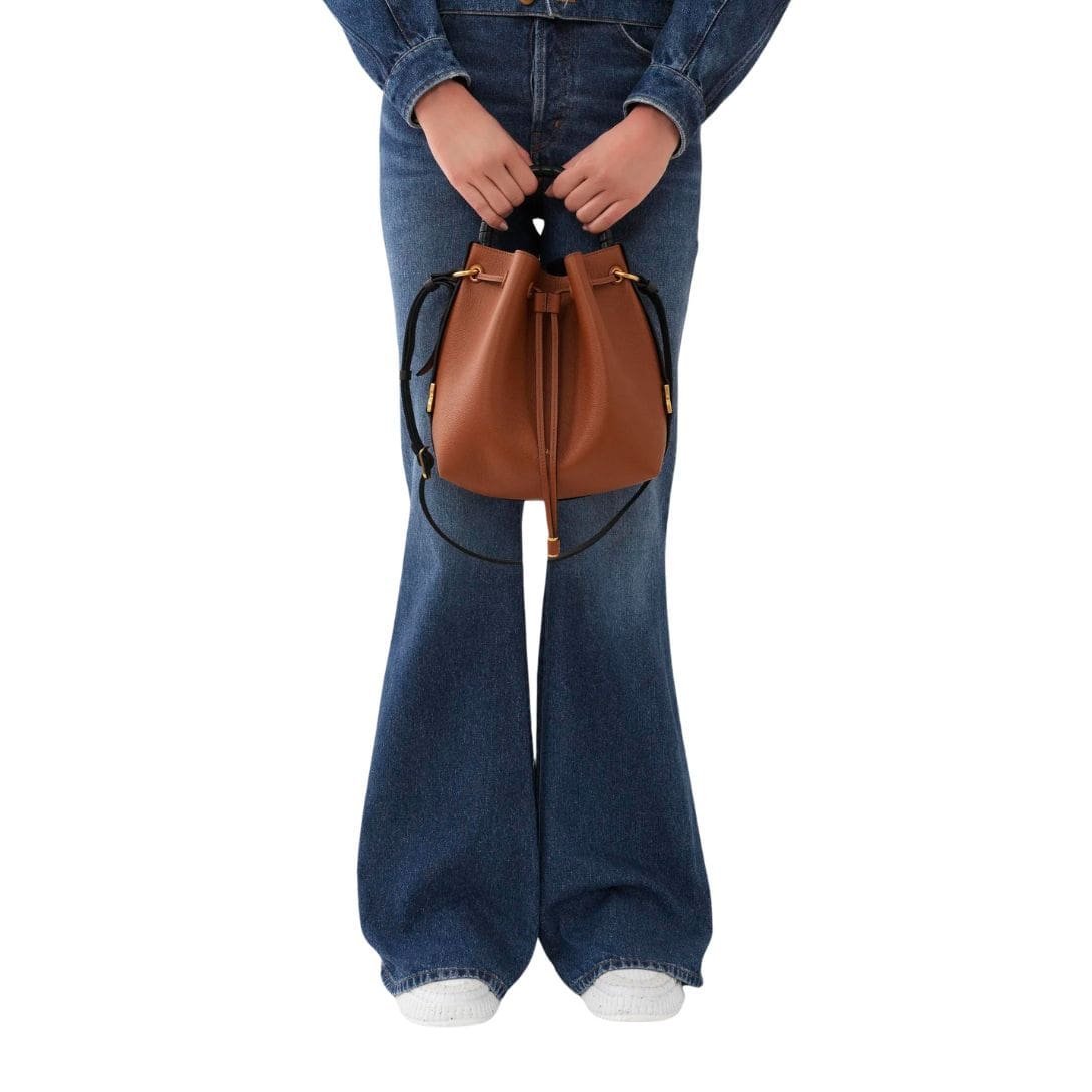 CHLOE MARCIE BUCKET BAG TAN - Image 3