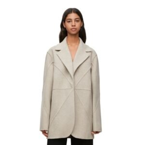 LOEWE PUZZLE FOLD JACKET IN WOOL AND CASHMERE