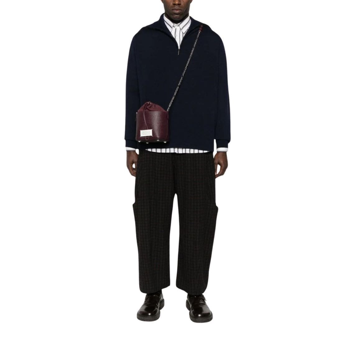 MAISON MARGIELA 5AC LEATHER BUCKET BAG - Image 5