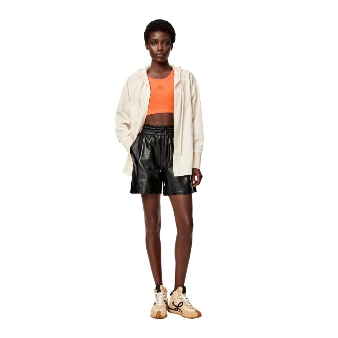 LOEWE SHORTS IN NAPPA LAMBSKIN - Image 5