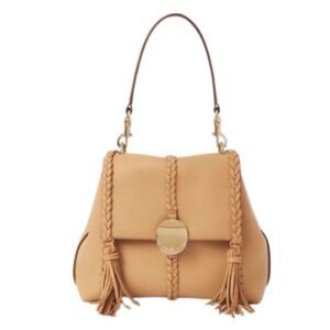 CHLOE PENELOPE SMALL SOFT SHOULDER BAG MILKY BROWN