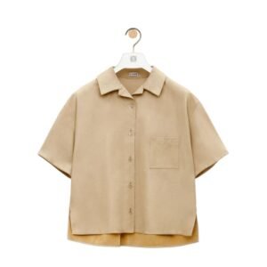 LOEWE SHORT SLEEVE IN NAPPA LAMBSKIN