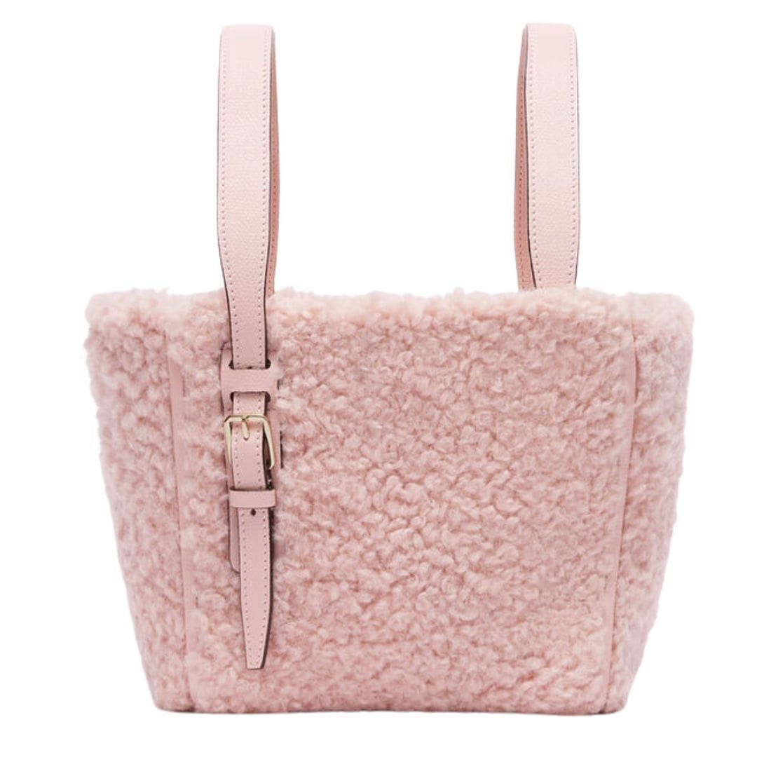 VALEXTRA SOFT BOUCLÈ BUCKET MICRO BAG - Image 3