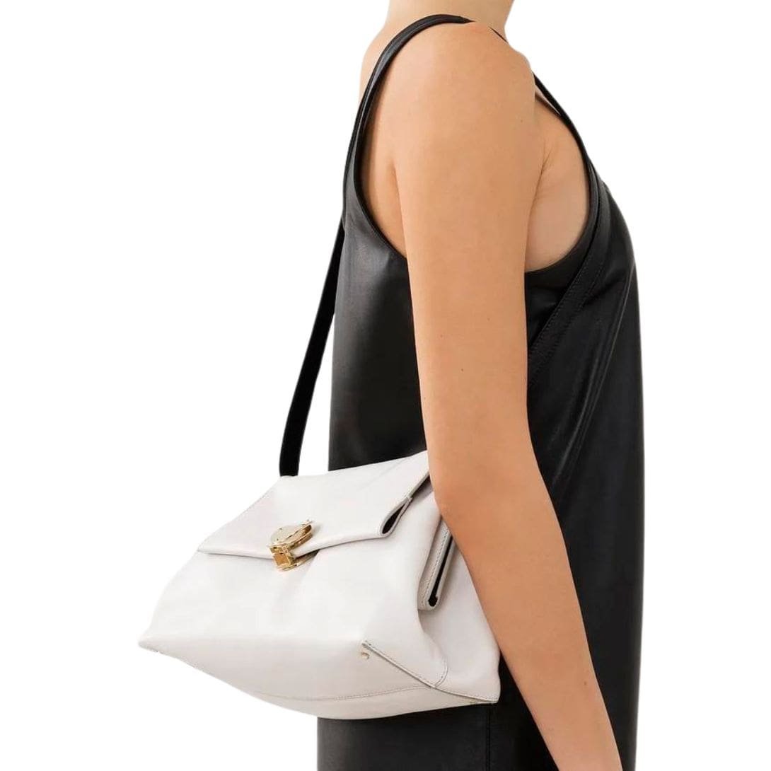 CHLOE PENELOPE CLUTCH WHITE - Image 5