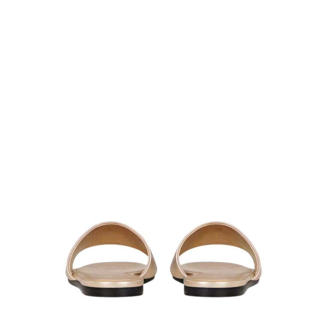 GIVENCHY 4G FLAT MULES IN LAMINATED LEATHER - Image 3