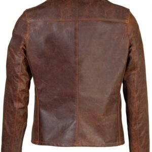 Brown Leather Jacket Men
