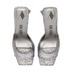 THE ATTICO ”MINI DEVON” ANTHRACITE MULE