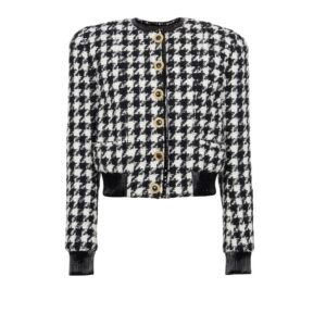 BALMAIN HOUNDSTOO TWEED JACKET