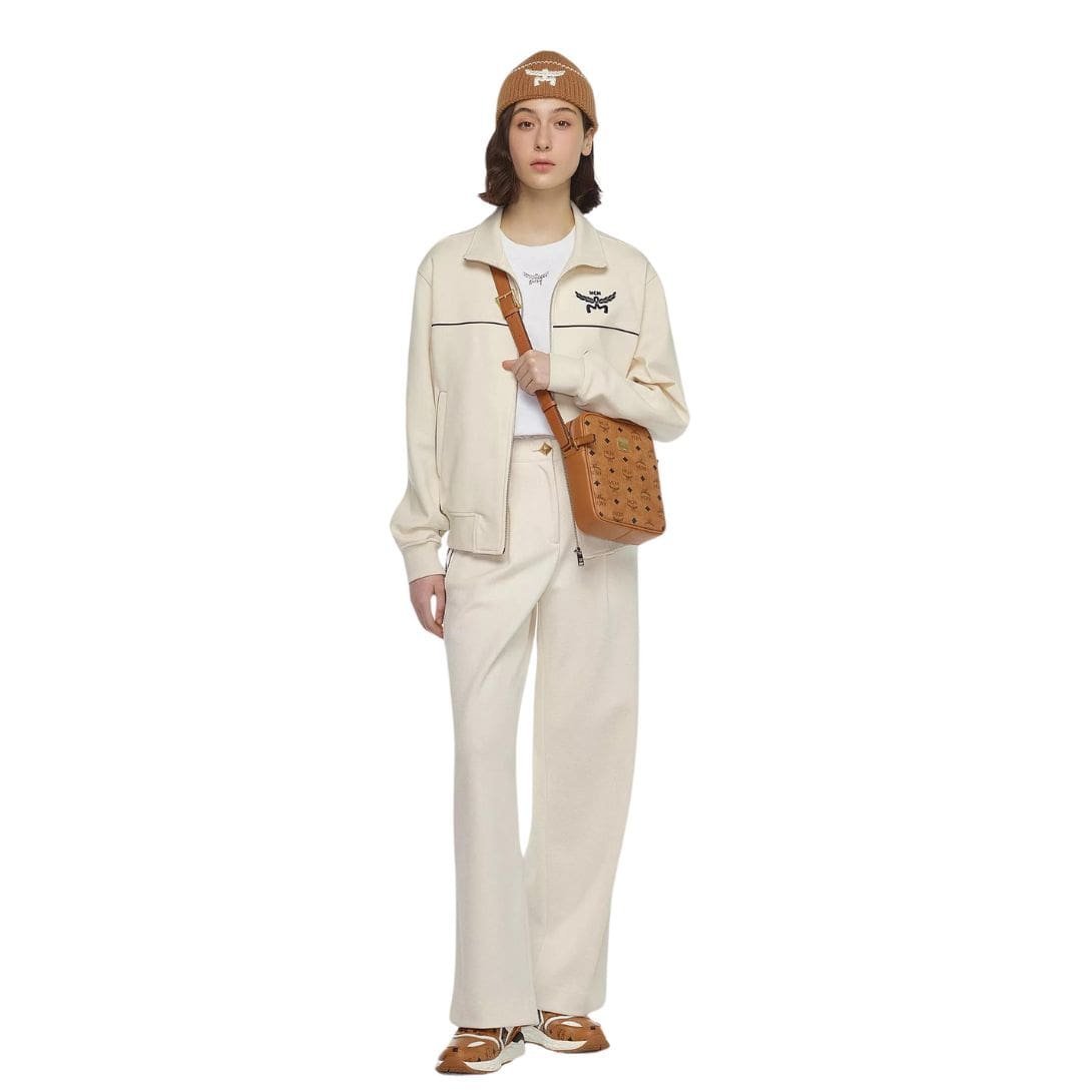 MCM KLASSIK CROSSBODY IN VISETOS COGNAC - Image 6