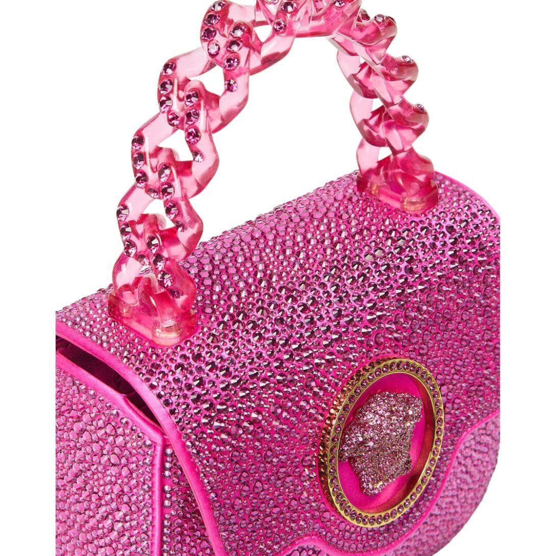 VERSACE CRYSTAL LA MEDUSA MINI BAG - Image 4