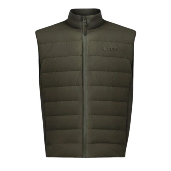 MACKAGE JACOB RIB KNIT LIGHT DOWN VEST - Image 2