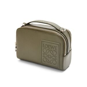 LOEWE MINI CAMERA SHOULDER BAG IN SATIN CALFSKIN