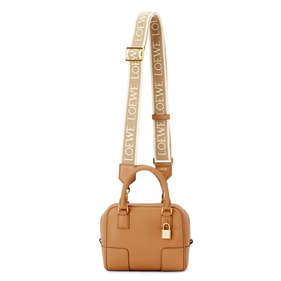 LOEWE AMAZONA 16 SQUARE BAG IN CALFSKIN NAPPA - Image 10