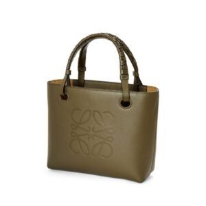 LOEWE ANAGRAM TOTE MINI BAG IN CLASSIC CALFSKIN