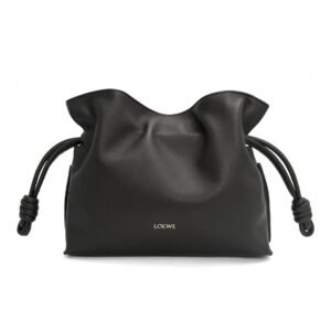 LOEWE MINI FLAMENCO CLUTCH BAG IN CALFSKIN NAPPA