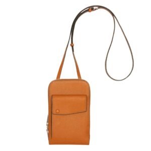 VALEXTRA CROSSBODY PHONE CASE