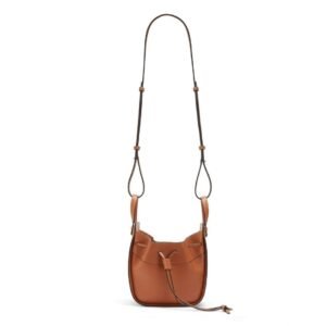 LOEWE MINI HAMMOCK DRAWSTRING BAG IN CLASSIC CALFSKIN