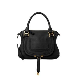 CHLOE MARCIE DOUBLE CARRY BAG BLACK