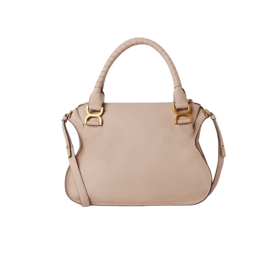 CHLOE MARCIE DOUBLE CARRY BAG NOMAD BEIGE - Image 6