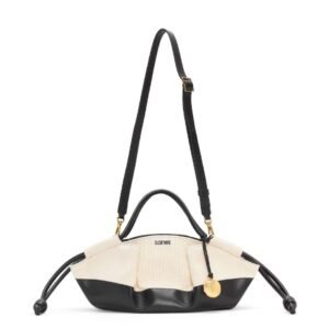 LOEWE SMALL PASEO BAG IN SHINY CALFSKIN