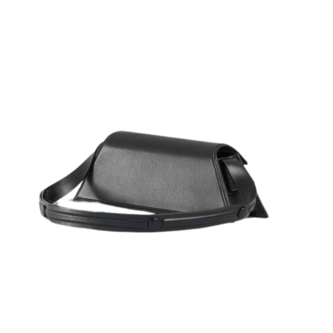 MARNI MINI TRUNKOISE BAG IN SMOOTH BLACK LEATHER - Image 4