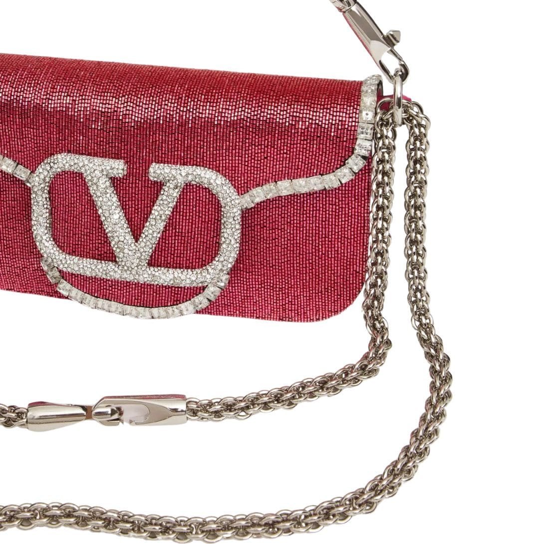 VALENTINO GARAVANI LOCÒ EMBROIDERED SMALL SHOULDER BAG - Image 6