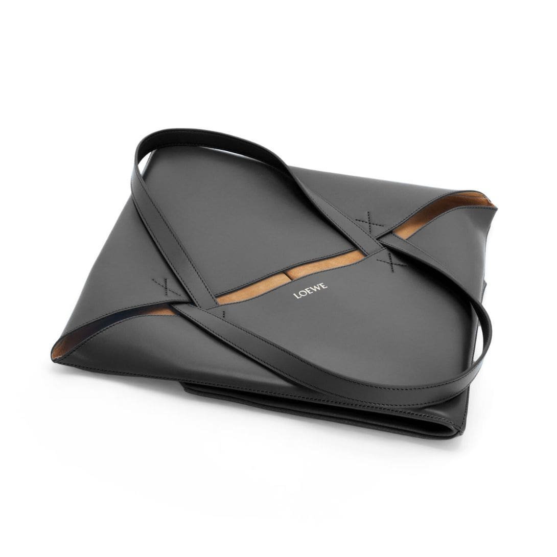 LOEWE PUZZLE FOLD TOTE XL BAG IN SHINY CALFSKIN - Image 8