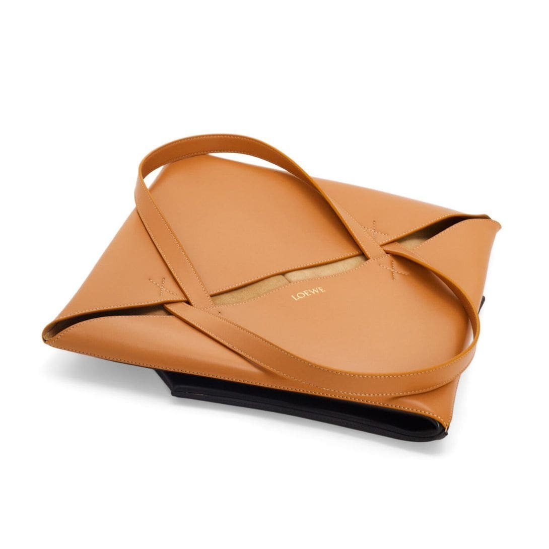 LOEWE PUZZLE FOLD TOTE XL BAG IN SHINY CALFSKIN - Image 8