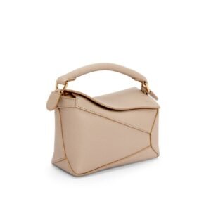 LOEWE MINI PUZZLE BAG IN SOFT GRAINED CALFSKIN