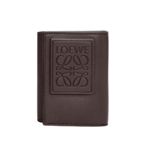 LOEWE TRIFOLD WALLET IN SATIN CALFSKIN