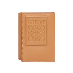 LOEWE TRIFOLD WALLET IN SATIN CALFSKIN