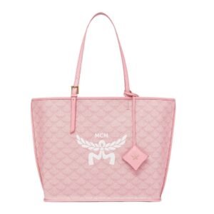 MCM MEDIUM HIMMEL SHOPPER IN LAURETOS PINK
