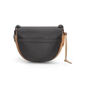 LOEWE SMALL GATE BAG IN SOFT CALFSKIN AND JACQUARD