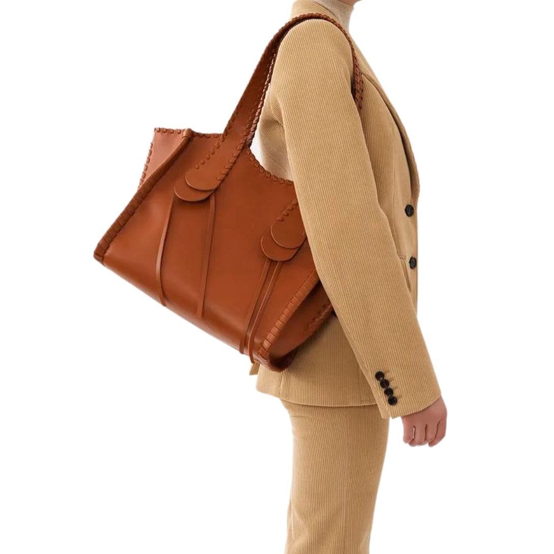 CHLOE MEDIUM MONY TOTE BAG CARAMEL - Image 6