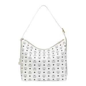 MCM LARGE AREN HOBO IN VISETOS WHITE