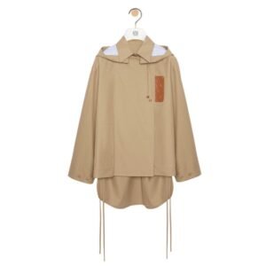 LOEWE PARKA WITH HOOD IN COTTON