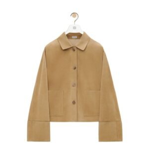 LOEWE TURN UP SUEDE LAMBSKIN