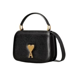 AMI MINI PARIS PARIS BAG IN BLACK