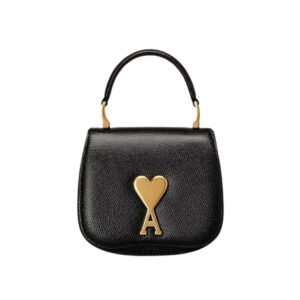 AMI NANO PARIS PARIS BAG IN BLACK
