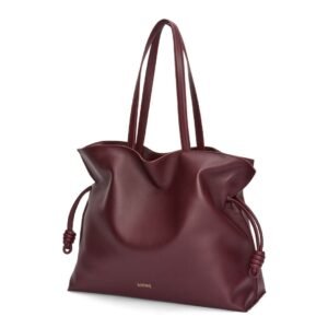 LOEWE FLAMENCO CLUTCH XL BAG IN CALFSKIN NAPPA