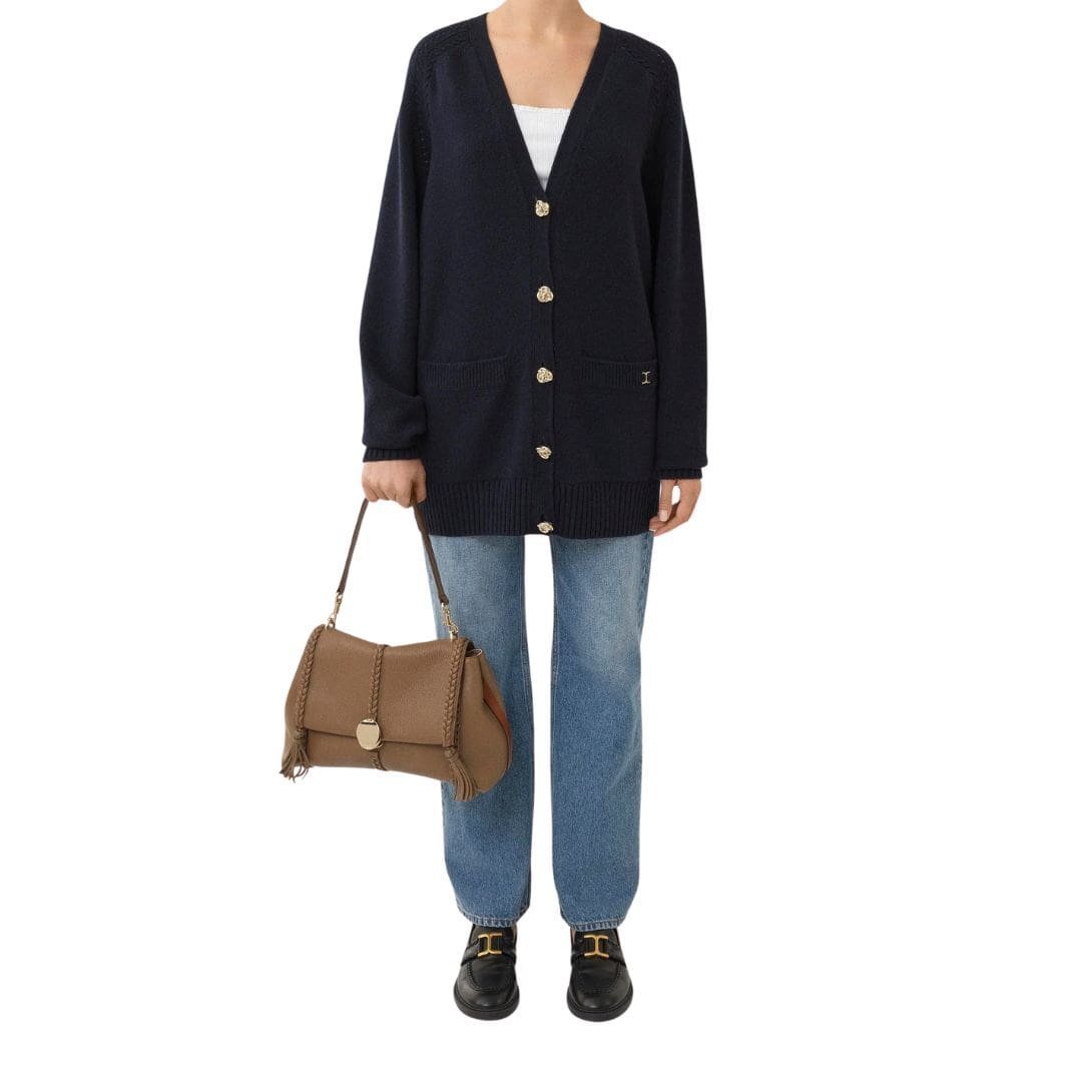 CHLOE PENELOPE MEDIUM SOFT SHOULDER BAG DARK NUT - Image 3