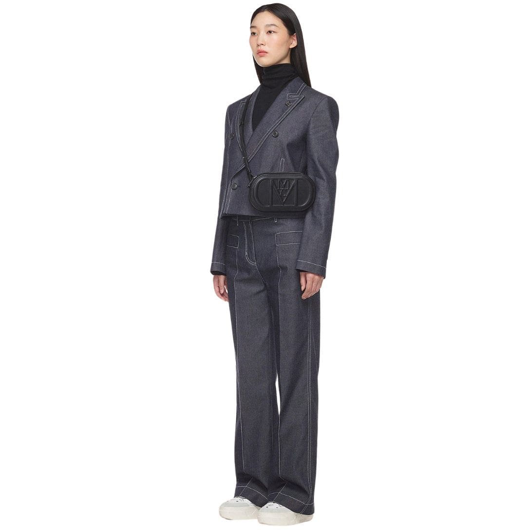 MCM MODE TRAVIA CROSSBODY POUCH IN SPANISH NAPPA LEATHER BLACK - Image 6