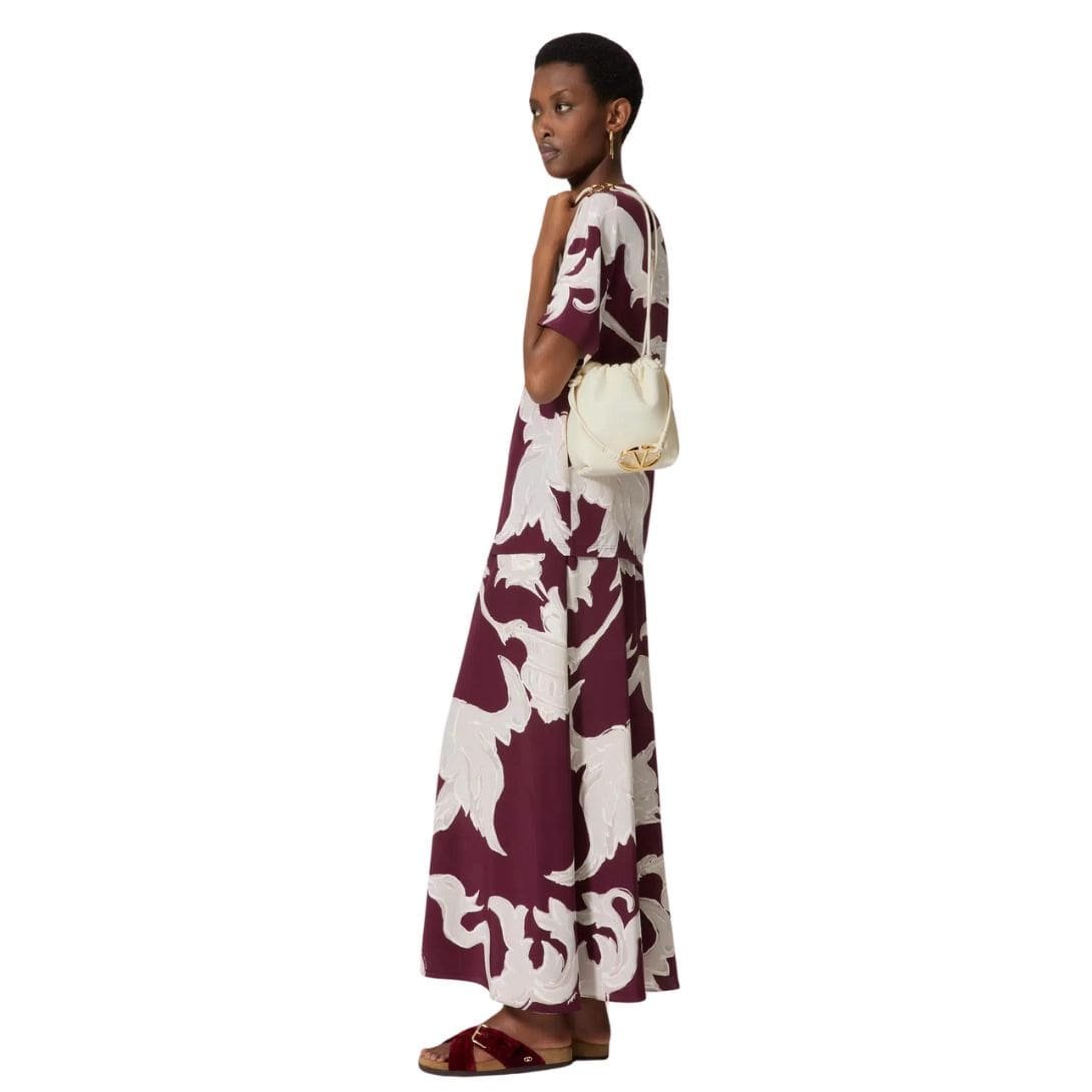 VALENTINO GARAVANI VLOGO POUF NAPPA LEATHER MINI BUCKET BAG - Image 8