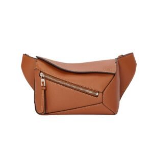 LOEWE MINI PUZZLE BUMBAG IN CLASSIC CALFSKIN