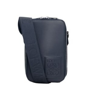 LOEWE VERTICAL CROSSBODY POCKET IN SATIN CALFSKIN