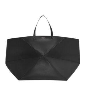 LOEWE XXL PUZZLE FOLD TOTE BAG IN SHINY CALFSKIN