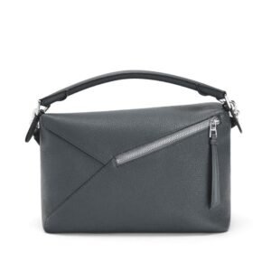 LOEWE LARGE PUZZLE BAG IN GRAINED CALFSKIN